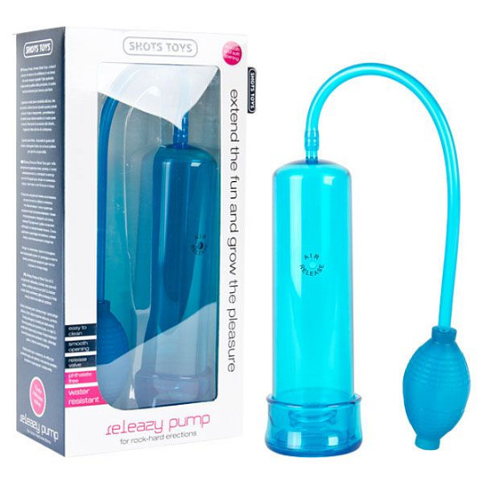 Вакуумная помпа для мужчин с вентиляционным отверстием, 19 см