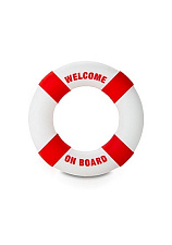Кольцо на пенис BUOY WELCOM, красное