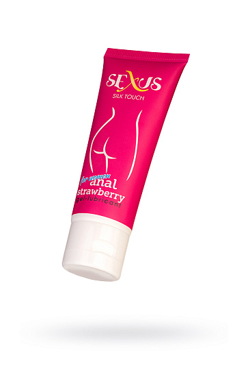 Гель-лубрикант для анального секса SILK TOUCH STRAWBERRY ANAL, 50 мл