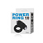 Вибрирующее кольцо Power Ring, черное, 10 режимов