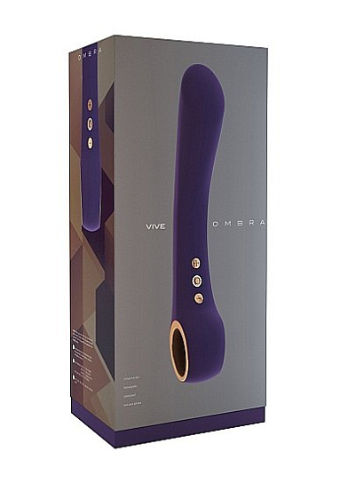 Интимный вибратор для девушек Vive Ombra, пурпурный