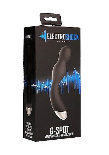 Изогнутый вагинальный вибратор E-Stim G-spot