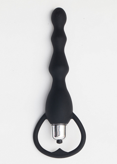 Анальный стимулятор из силикона с вибрацией