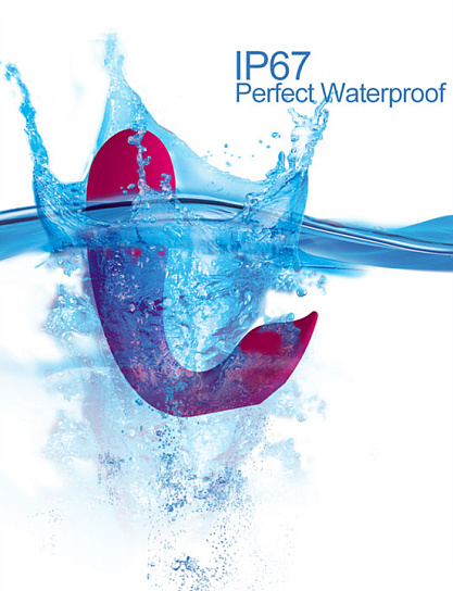 Вибратор для ношения Diamond с пультом-виброкольцом, 11 см