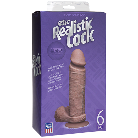 Реалистичный фаллоимитатор 16,5 см