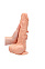 Фаллоимитатор Shots Media RealRock Realistic Dildo With Balls, 25 см, телесный Фаллоимитатор Shots Media RealRock Realistic Dildo With Balls, 25 см, телесный