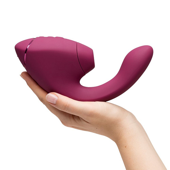 Вакуумный клиторальный стимулятор Womanizer Next Duo, бордовый, арт. WZ142SG3