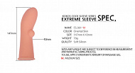 Насадка на фаллос Extreme Sleeve Nes 1 утолщающая