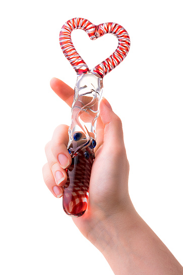 Стеклянный фаллоимитатор DILDO, 20 см