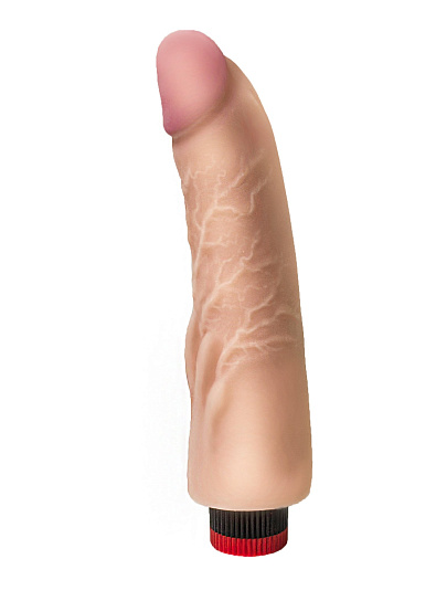 Реалистичный вибромассажер LoveToy без мошонки, 22 см
