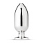 Анальная Пробка Sinner Big Metal Buttplug