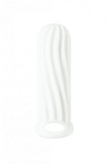 Насадка на пенис для увеличения Lola Games Homme Wide 11-15 см, белый