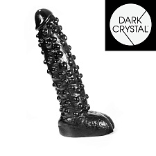 Анальный фаллоимитатор для фистинга Dark Crystal Black, 22 см