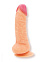 Гибкий реалистичный фаллоимитатор NUDES 13,5 см, телесный