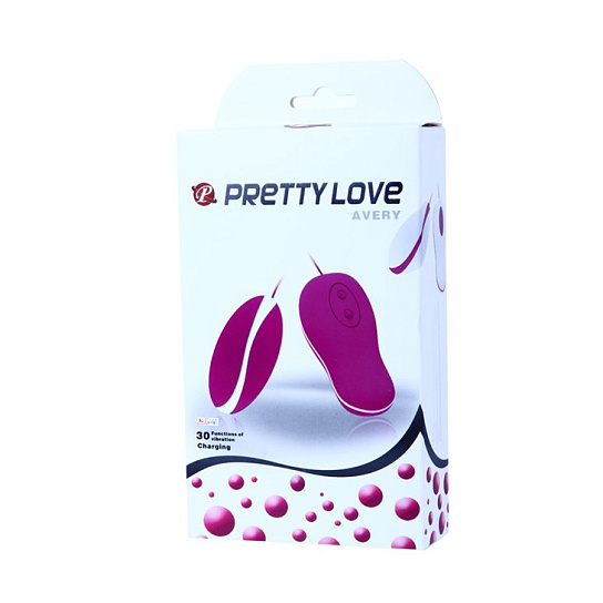 Виброяйцо Pretty Love, 30 функций вибрации, эскалации и пульсации