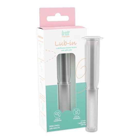 Лубрикант с аппликатором Intt Lubes Lub-in, нейтральный, 5 мл