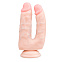 Двойной фаллоимитатор Easytoys Double Dildo, 15 см