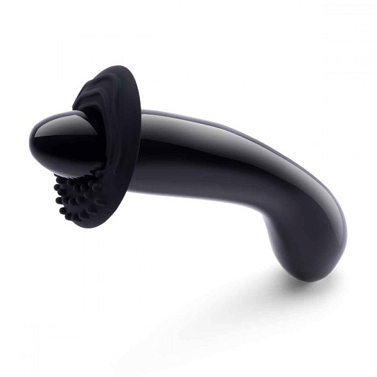 Массажер из камня для зоны G Le Wand Crystal G-Wand, черный