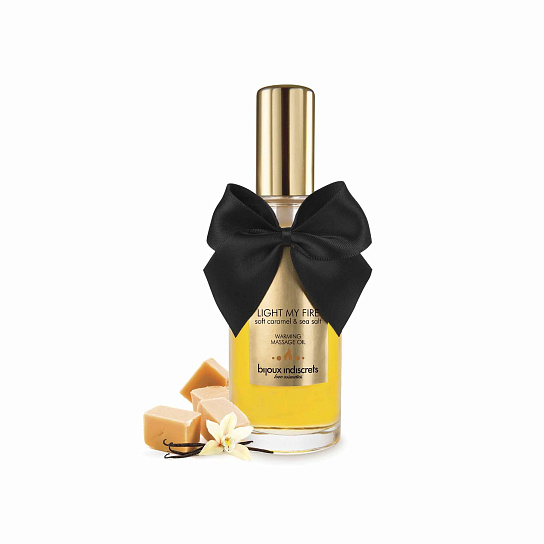 Массажное масло LIGHT MY FIRE Caramel, 100 мл