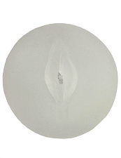 Вагина для мужских помп, прозрачный, диаметр 5,6 см