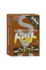 Текстурные презервативы Sagami Xtreme Feel Up, 3 шт