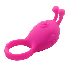 Виброкольцо на пенис Rascal в виде инопланетянина, розовое
