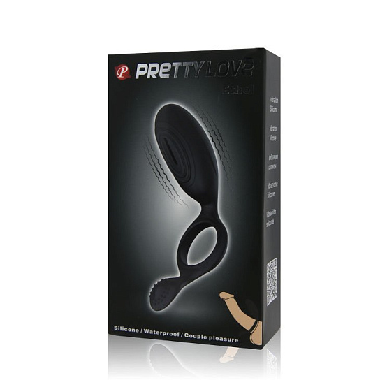 Эрекционное кольцо с вибрацией Ethol, Pretty Love
