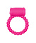 Эректильное кольцо Drums Pink Lola Rings бусинками, розовое