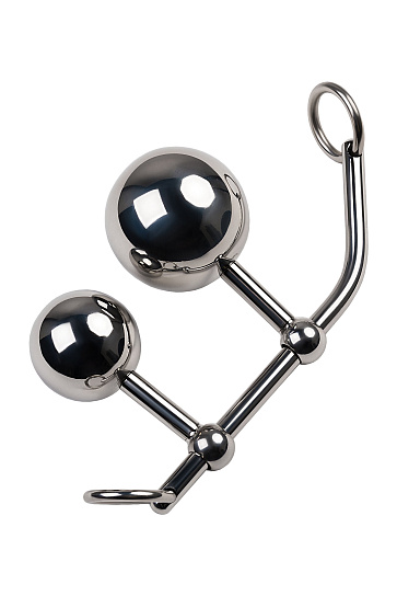 Бондажные стринги ToyFa Metal, цвет серебристый