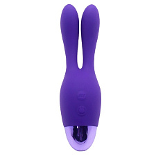 Многофункциональный вибростимулятор Dream Bunny 6.5 см, фиолетовый