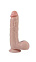 Фаллос - реалистик REAL на присоске, 17 см