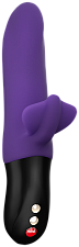 Вагинально-клиторальный пульсатор Bi Stronic Fusion, силикон, фиолетовый