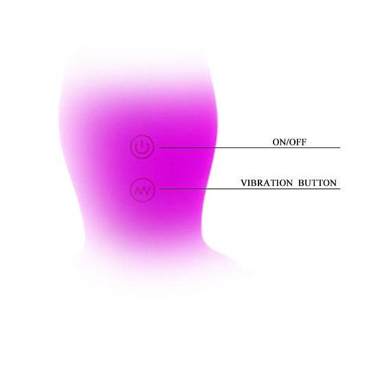 Анально-вагинальный вибромассажер MOVING