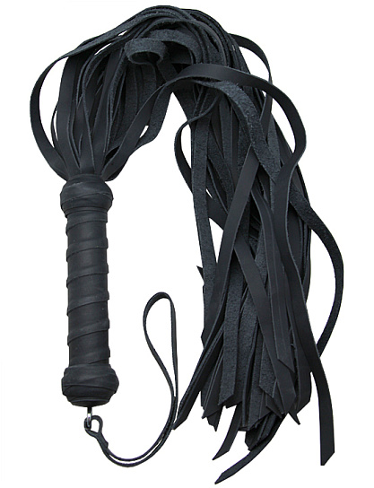 Флогер-хвост 35 полос, черный