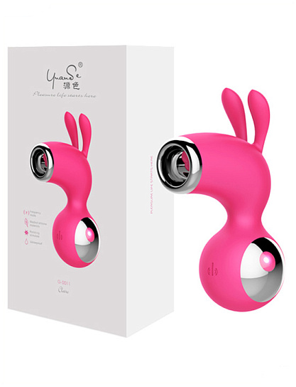 Вибратор с вращающимся нежным язычком Claire