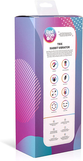 Вибратор кролик Good Vibes Only Trix Rabbit Vibrator