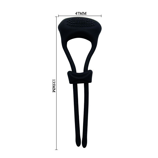 Эрекционное кольцо-лассо с вибрацией Curitis