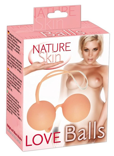 Шарики вагинальные Nature Skin для тренировки мыщц
