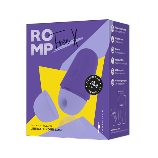 Бесконтактный клиторальный стимулятор Romp Free X