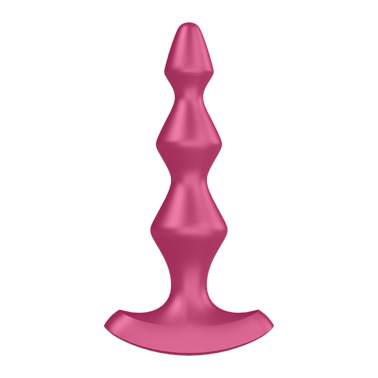Анальная пробка с вибрацией Satisfyer Lolli Plug 1, бордо