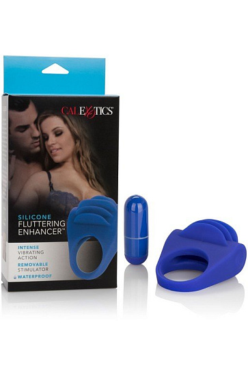 Эрекционное кольцо с вибрацией Silicone Fluttering Enhancer