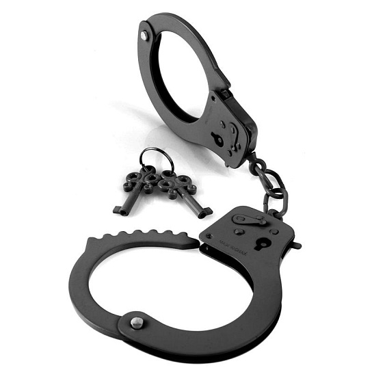 Классические браслеты для связывания Designer Cuffs, черные