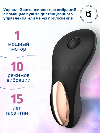 Вибратор в трусики с пультом управления Satisfyer Little Secret