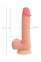 Классический фаллоимитатор Realstick Elite Silicone HUGH J, 15 см
