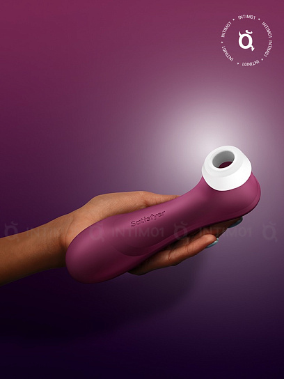 Бесконтактный стимулятор клитора Satisfyer Pro 2 Generation 3, винный