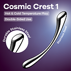 Дилдо из металла Satisfyer Cosmic Crest 1