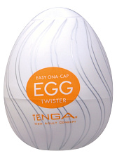 Мастурбатор Tenga Egg Twister 004 с „танцующим“ рельефом