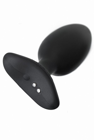 Анальная пробка Lovense Hush 2 (M), черная, 13,5 см