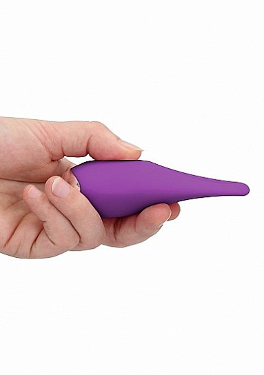 Мини-вибратор YNEZ из силикона, USB провод 11.5 см, пурпурный