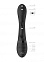 Вибромассажер кролик Cato с функцией импульсное воздействие, черный